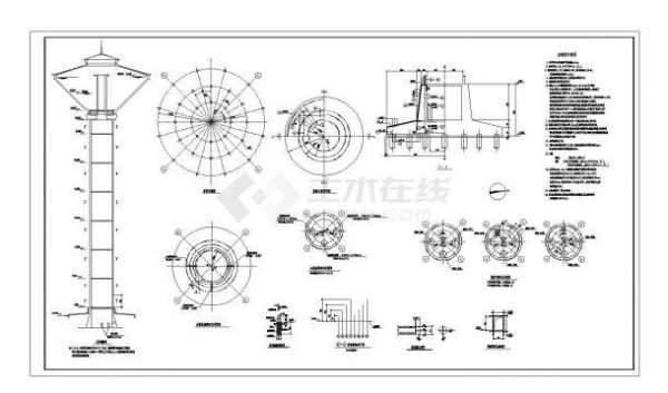 水塔算结构（水塔结构图）