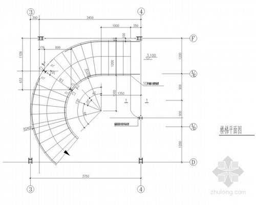 弧形楼梯结构（弧形楼梯结构做法）