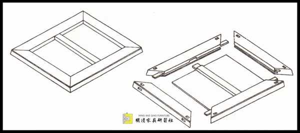 攒框装板结构（攒框装板结构示意图）