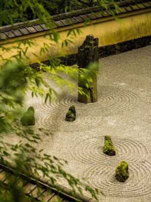 枯山水庭院结构（枯山水小庭院）