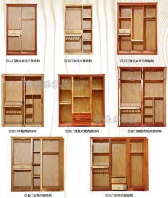 实木衣柜结构图（实木衣柜结构图解）