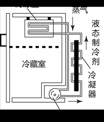 冰箱的结构原理图（冰箱的结构原理图详解）