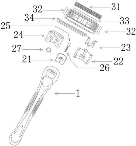 剃须刀的结构（剃须刀的结构原理）