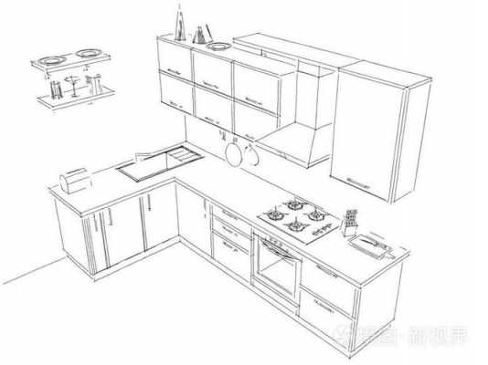 l厨房结构图（厨房结构图怎么画简笔画）