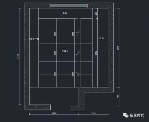 榻榻米cad结构图（榻榻米cad平面图例）