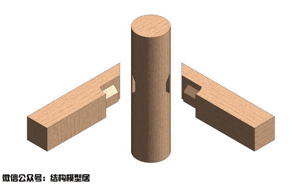 榫卯结构动画动图（榫卯结构动画动图视频）