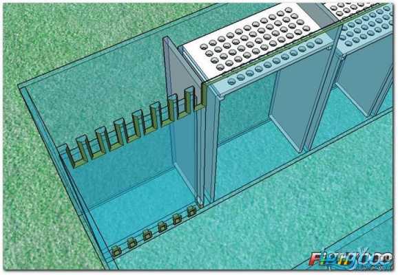 背率鱼缸结构（鱼缸背滤图解）
