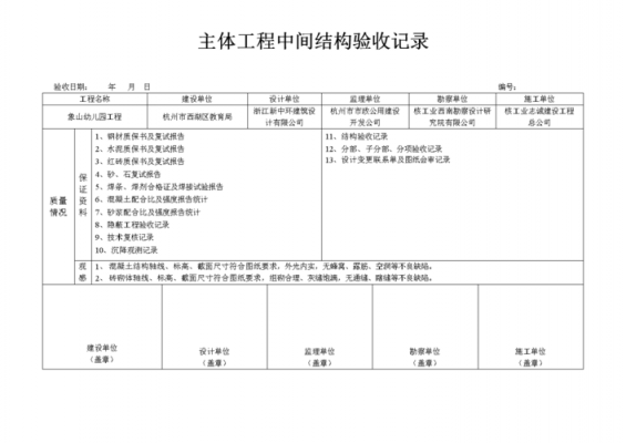 如何结构验收（结构验收方案）