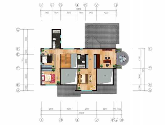 框架结构住宅户型（框架结构住宅平面图）