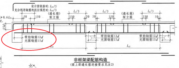 结构图梁锚固（结构图梁锚固长度计算）