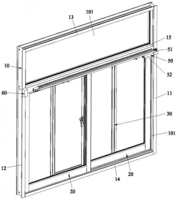 上下结构的推拉窗（上下推拉窗怎么制作）