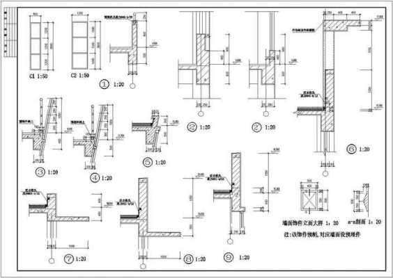 建筑结构详图（建筑结构图示）