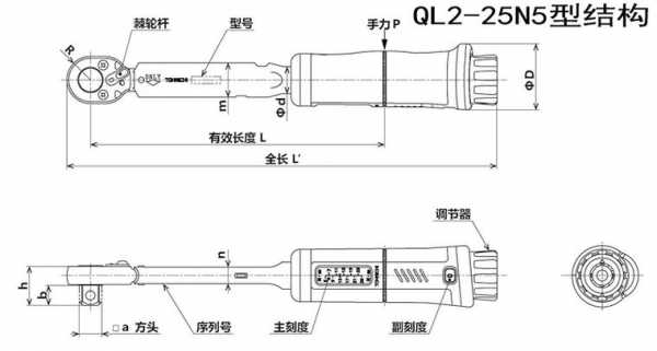 液压扭力扳手结构图（液压扭力扳手结构图片）