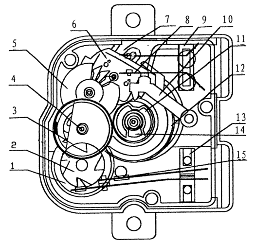 干衣机定时器结构（干衣机定时器结构原理图）