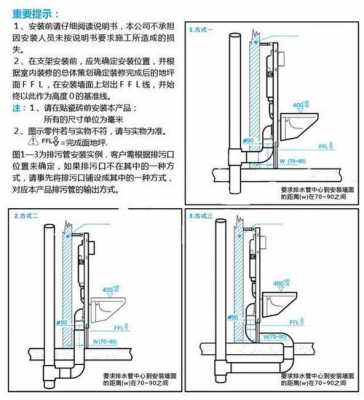 座便器按水结构（座便水件怎么安装）