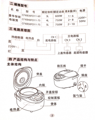 苏泊尔电饭煲结构原理（苏泊尔电饭煲的结构与工作原理）