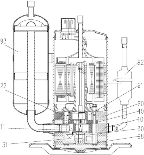 家用空调压缩机结构图（家用空调压缩机结构图详解）