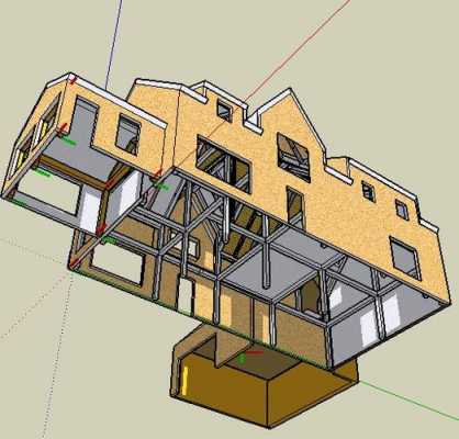 sketchup做结构（su构件）