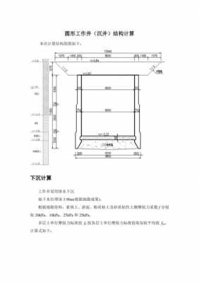 沉井结构计算（沉井结构计算有哪些内容）