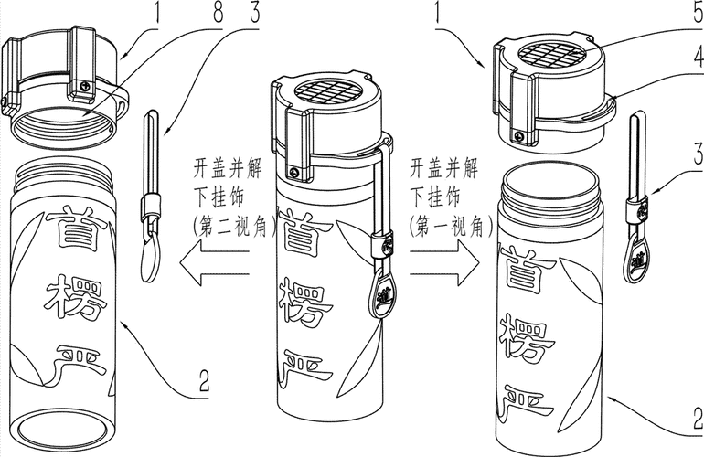 水杯盖子的结构（水杯盖结构图）