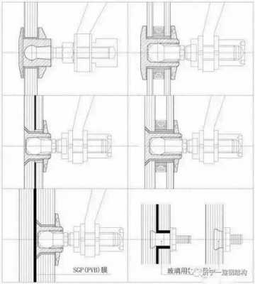 cad钢结构幕墙玻璃（钢结构幕墙玻璃怎么安装视频）