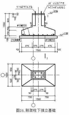 钢结构阶形基础（钢结构基础结构图）