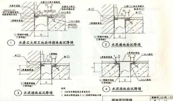 结构沉降漏水（结构沉降缝做法图集）