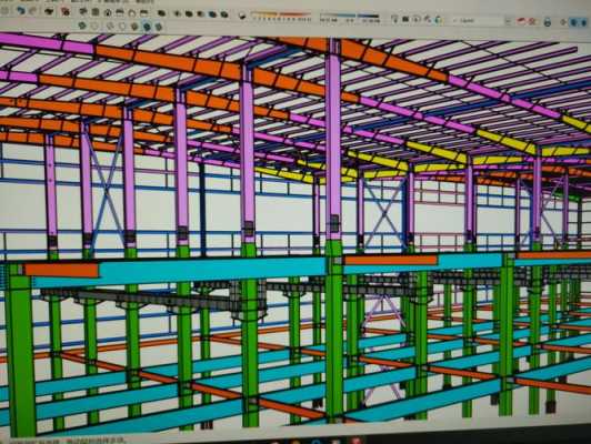 钢结构三维模型（钢结构三维模型软件）