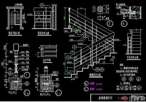 楼梯结构详图例（楼梯结构设计图）