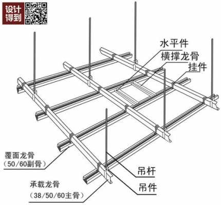 天花悬挂结构（悬吊式天花）