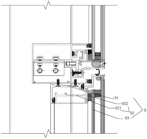 幕墙副框结构（幕墙副框结构设计）