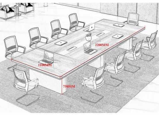 会议桌的结构图（会议桌的几种形式）