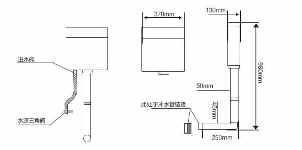 蹲便水箱结构图（蹲便水箱安装方法图解）