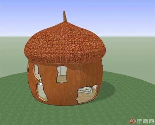 蘑菇房屋结构（蘑菇形房子建筑）