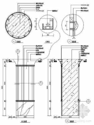 结构柱装饰案例（结构柱做法）