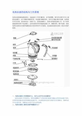 电热水壶结构图（电热水壶结构图片）