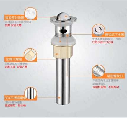 面盆下水器弹跳芯结构（面盆弹跳下水器怎么拆）