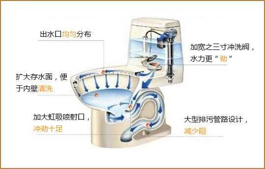 马桶的构造结构（马桶的构造结构图）