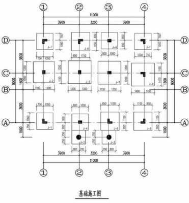 建筑基础结构图（建筑基础结构图@160什么意思）