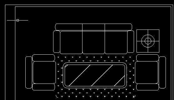 cad沙发结构（cad中的沙发）