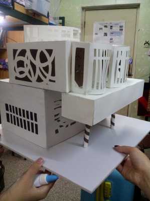 纸质结构作品（纸质结构模型制作）