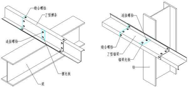 钢结构墙梁尺寸（钢结构墙梁安装视频）