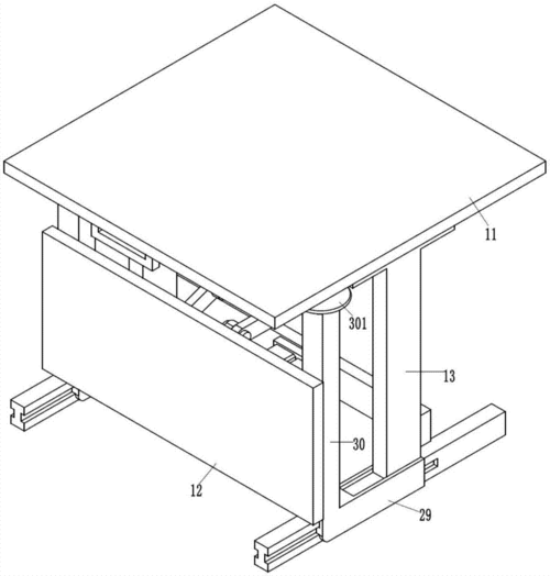 伸缩桌箱体结构（伸缩桌原理）