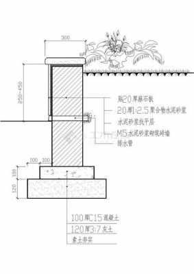 花池结构施工图（花池的施工图）