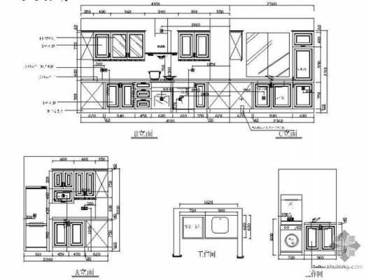橱柜cad结构（橱柜cad设计图cad怎么画橱柜）