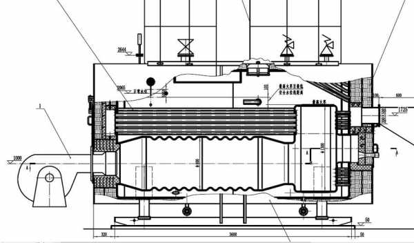 燃气蒸汽锅结构（燃气蒸汽锅炉结构图）