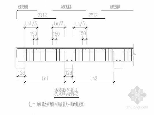 结构次梁布置（结构设计次梁布置）