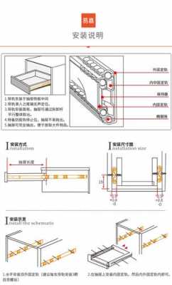 抽屉的导轨结构（抽屉导轨原理）