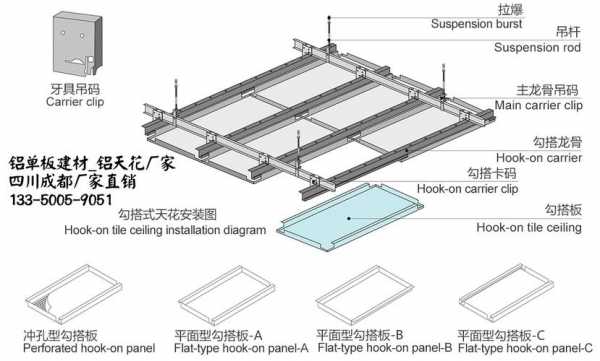 铝扣板扣钢结构（铝扣板构造）