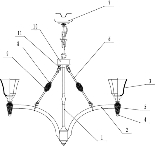 吊灯结构设计（吊灯结构设计方案）